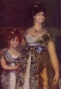 Francisco de Goya Portrat der Konigin Maria Luisa oil painting on canvas